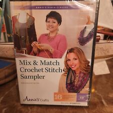 Mix & Match Crochet Stitch Sampler With Instructor Lily Chin, usado comprar usado  Enviando para Brazil