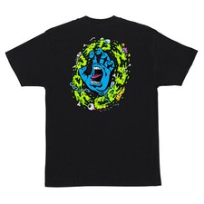 Camiseta de skate Santa Cruz Slime Scream preta comprar usado  Enviando para Brazil