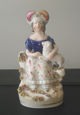 Antique staffordshire figurine for sale  MORETON-IN-MARSH