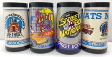 (4) Canecas de plástico vintage anos 80 NSRA 6” Street Rod Nationals NATS North Hot Rod comprar usado  Enviando para Brazil