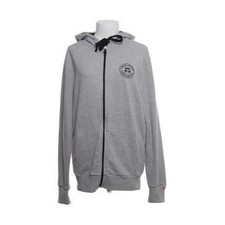 Van One, bluza z kapturem, rozmiar: M, szara, bawełna/poliester, nadruk, bluza #kCM, używany na sprzedaż  PL