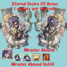 Granblue Fantacy Eternal Desire CD Orologia: Miracles Abound Outfit código de série comprar usado Granblue Fantacy Eternal Desire CD Orologia: Miracles Abound Outfit código de série comprar usado  Enviando para Brazil