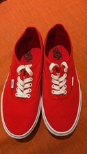 Red vans womens for sale  SLOUGH