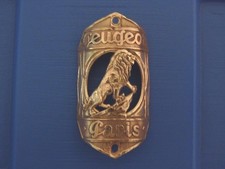 Plaque marque peugeot d'occasion  Elbeuf