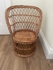 Child highback wicker for sale  BRIGHTON