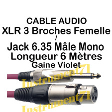 Câble audio violet d'occasion  Gueugnon