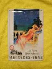 Blechschild mercedes benz gebraucht kaufen  Euskirchen