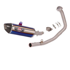 Para Honda CB300R 2018-2025 Sistema de Escape Completo Tubo de Ligação de Cabeçalho Ponta de Silenciador Azul comprar usado  Enviando para Brazil