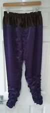 Purple satin churidar for sale  LEEDS