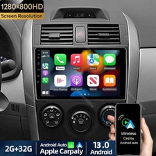 Usado, Rádio estéreo veicular 9"" para Toyota Corolla 2009-2013 Apple CarPlay Android 13 2+32G comprar usado  Enviando para Brazil