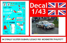 Decal rally ulster usato  Catania