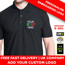 Custom embroidered polo for sale  BEDFORD
