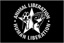 Animal liberation flagge gebraucht kaufen  Göttingen
