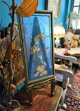 Usado, Vitral vintage com cavalete de madeira francês comprar usado  Enviando para Brazil
