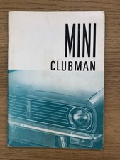 Mini clubman owners for sale  WARRINGTON
