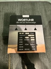 Wort anzeige uhr gebraucht kaufen  Bad Laer
