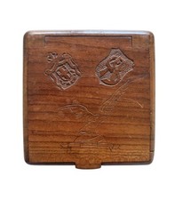 Antica tabacchiera legno usato  Roma