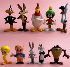 Lote de 10/conjunto Looney Tunes Tweety Bird Bugs Bunny 3cm conjuntos de brinquedos colecionáveis, usado comprar usado  Enviando para Brazil
