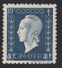 Timbre 1945 marianne d'occasion  Sarreguemines
