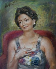 Arnaldo carpanetti ritratto usato  Milano