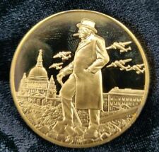 1974 John Pinches Churchill Centenary Trust medalhas 26g - The Blitz [ref-1] comprar usado  Enviando para Brazil