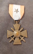 Croix guerre théâtre d'occasion  Saint-Amant-Tallende