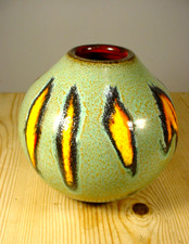 Vaso vulcão Poole Pottery Studio - Alan White comprar usado  Enviando para Brazil