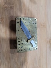 Brass bowie knife for sale  Dearborn