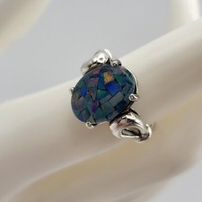 Mosaic opal triplet for sale  WHITEHAVEN