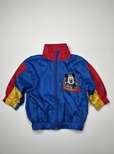 Jaqueta corta-vento vintage RARA Disney bebê Mickey Mouse personagens poderosos 12 meses, usado comprar usado  Enviando para Brazil