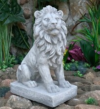 Concrete lion sculpture for sale  DAGENHAM