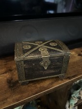 Decroative wooden treasure for sale  ANDOVER