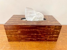 Wodden tissue box for sale  BRIGHTON