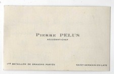 Carte visite 1er d'occasion  Feillens