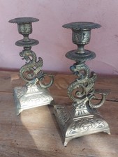 Paire bougeoirs rat d'occasion Paire bougeoirs rat d'occasion  Draguignan