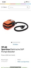 Sup pumpe elektrisch gebraucht kaufen  Teltow