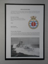 Naval print hms for sale  LANCASTER
