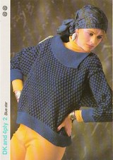 Woman knitting pattern for sale  ANDOVER