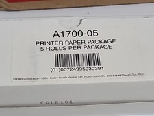 Papel para impressora Steris A1700-05 pacote com 5 rolos comprar usado Papel para impressora Steris A1700-05 pacote com 5 rolos comprar usado  Enviando para Brazil