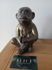 Handmade clay chimpanzee for sale  BISHOP AUCKLAND