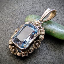 Jugendstil anhänger 800 gebraucht kaufen  München