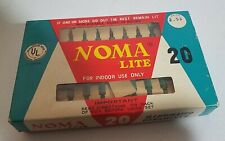 Raro Vintage Noma Lite Enfeites Iluminados Interior 20 Luzes 2020AG Japão Multi comprar usado  Enviando para Brazil