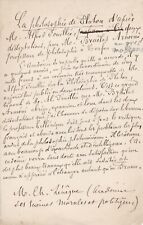 Autograph manuscript charles d'occasion  Expédié en Belgium