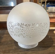 Vintage floral frosted for sale  Clifton Springs