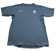 Usado, Camisa futbol Nike Soccer Training Sphere Dry CBF Brasil tamanho médio comprar usado  Enviando para Brazil