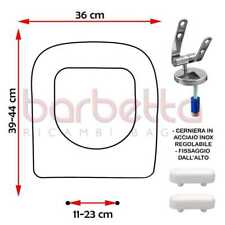 Sedile copriwater compatibile usato  Italia