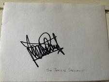 Sir jackie stewart for sale  NORTHALLERTON
