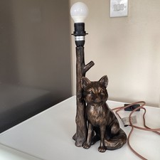 Fox lamp antique for sale  MAIDENHEAD