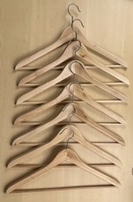 Kleiderbügel holz natur gebraucht kaufen  Lüneburg
