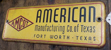 Porcelain metal sign for sale  Russell